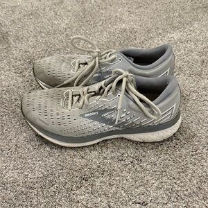 Brooks Ghost 13 Women's Gray Running Shoes 9 Wide